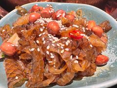 芥末鱼皮-得意咚瓜·顺德鱼生·冬瓜火锅(深圳首店)