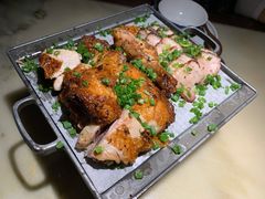 烤肉烤鸡双拼-绿茶餐厅(成都大悦城店)