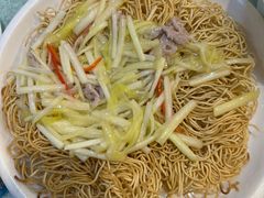 韮黄肉丝二面黄-老人和饭店(打浦路店)