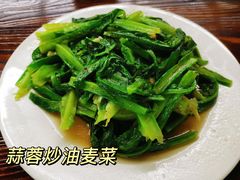 蒜蓉炒油麦菜-溪悦渔庄(九龙湖店)