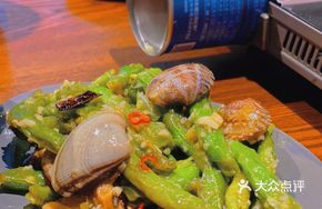 Stir-fried Beans with Clams
