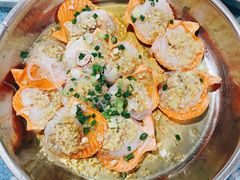 蒜蓉粉丝蒸扇贝-石岐乳鸽村(南海第三分店)