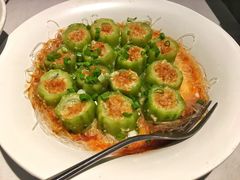 蒜蓉蒸丝瓜-汤城小厨•粤菜•靓汤(金宝街店)