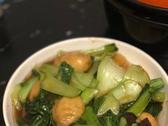 青菜面筋香菇-蟹黄鱼面·锦园(定西路店)