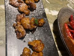 雪花糖醋里脊-绿茶餐厅(乐峰广场店)