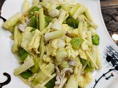 茭儿菜炒鸡蛋-广迎居老正兴菜馆