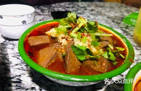 Spicy Blood Duck with Tofu