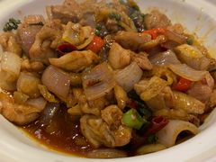 花椒肥肠鸡-刘胖子家常菜·蹄花焖藕(中南店)