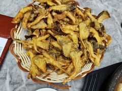 干炸鲜蘑-屋里家延边朝鲜族冷面(梅林3店)