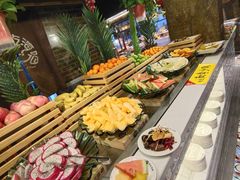 自助取餐区-海吃海喝海鲜烤肉餐厅