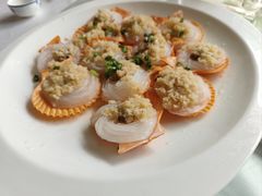粉丝蒜蓉蒸扇贝-东江渔村·古典园林·30年粤菜老字号(太和店)