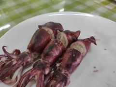 白灼糕鱿-杨梅坑渔村海鲜餐厅