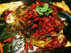 -探鱼·鲜青椒爽麻烤鱼(中天广场店)