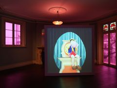 -Nathalie Djurberg与Hans Berg“牛皮纸包裹的月亮”-Prada荣宅当季展览