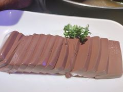 鸭血-热火朝天鲜切牛肉火锅(南强街巷店)