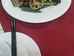 青芥末炒秋葵-佛有缘素食馆·荔湾老字号(陈家祠首店)