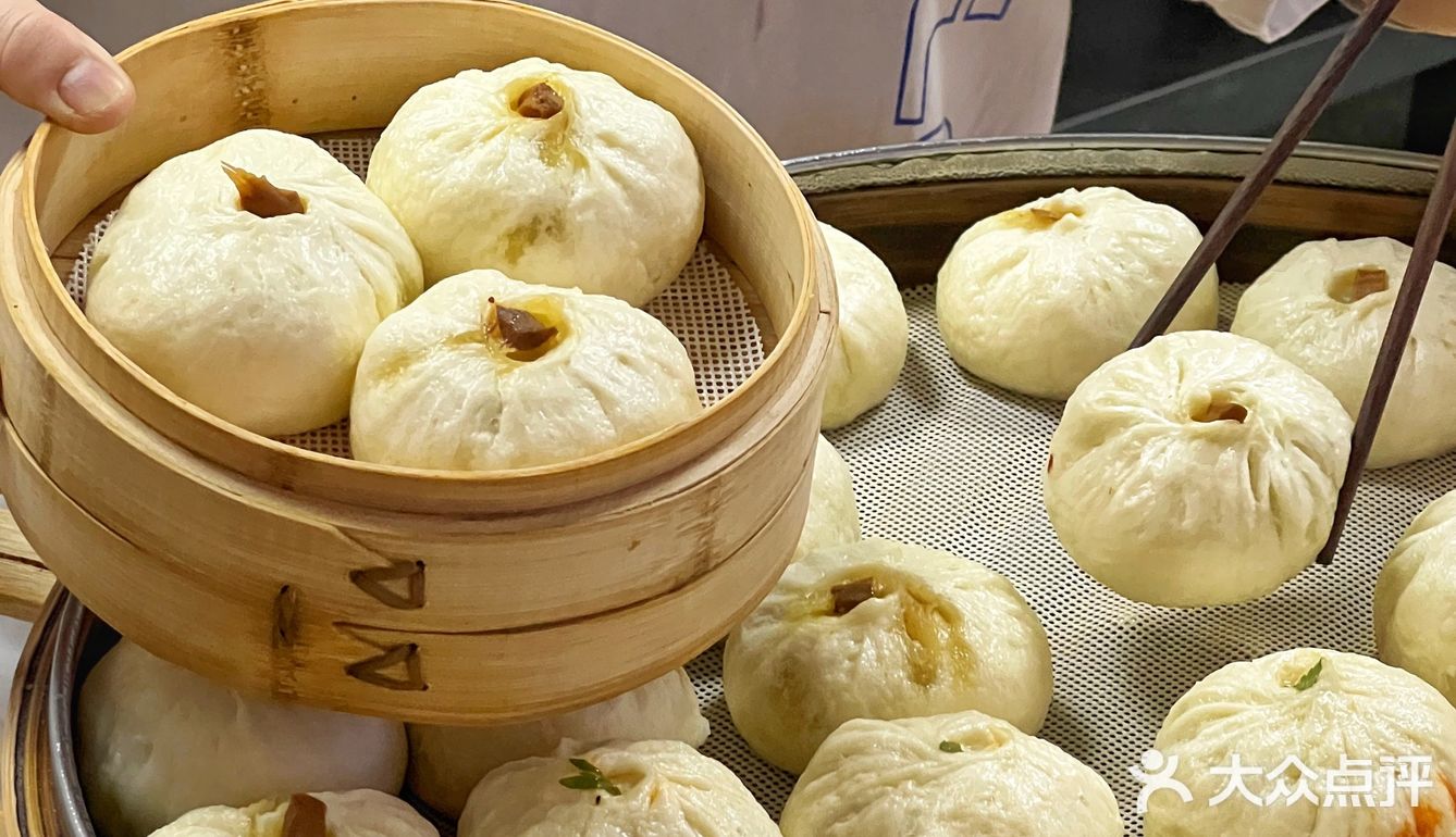 真好吃!好想每天早上都能吃到他家的包子啊!