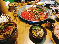 冷锅鸭血-老街·稳拈老火锅(海椒市店)