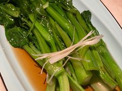 油淋脆菜心-绿茶餐厅(深圳龙华天虹购物中心店)