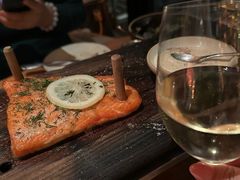木板烤三文鱼-JUJU韩式烤肉·干杯小酒馆