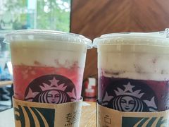 双杯热玫香葡萄奇亚籽茶云-星巴克(成都龙湖三千集店)