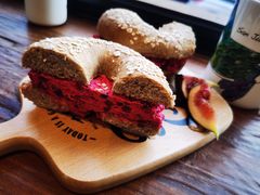 加州胭脂&nbsp;California&nbsp;Pink-Catch Bagel(芳草地店)