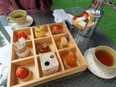 -深圳温德姆至尊酒店·大堂吧·户外花园