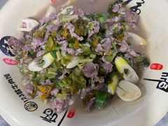 雪菜笋丝牛肉-何永光123鲜牛肉馆(江北万达1号店)