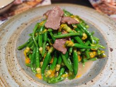 和牛炒日本青瓜花-古田居·特色寿司料理(星之岛旗舰店)