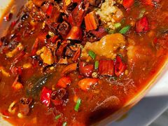 传统水煮肉片-蔴将·川菜(黄龙万科店)