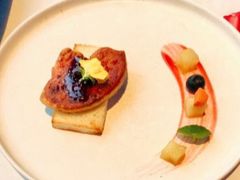 自制法式鹅肝酱佐以蓝莓汁-天玑高空江景餐厅&酒吧Sky Secret Restaurant&Bar