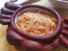 清炒素蟹粉鱼翅-功德林(南京西路店)