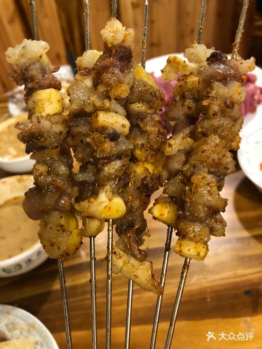道口香羊肉汤烤羊板筋图片 - 第2张