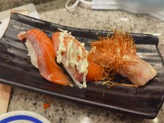 火炙三文鱼五贯寿司-合点寿司(美罗城店)