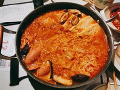 部队年糕火锅-七八冷面·延边朝鲜族美食(欢乐谷店)