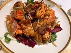 三葱爆龙虾-唐阁(香港朗廷酒店)