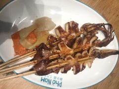 芽庄香辣鱿鱼串-越小品·越南餐厅(万科里店)