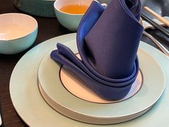 餐具摆设-翠湖宾馆·中餐厅