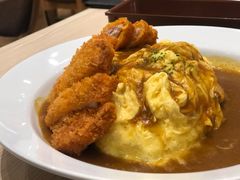 炸猪排咖喱蛋包饭-CoCo壱番屋