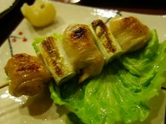 大葱鸡肉串-気楽亭和食料理(气乐亭大世界本店)