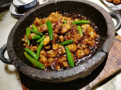 酱爆石锅蛙-绿茶餐厅(乐峰广场店)