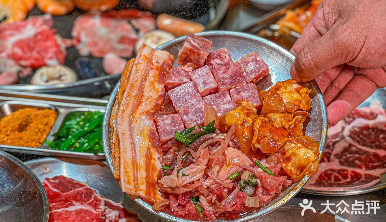 开了…开了…福州💰69烤肉自助，吃到撑