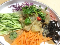 五彩拉皮-大眼锅贴水饺(河东店)