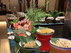 自助取餐区-亚龙湾希尔顿自助餐厅·海鲜·烧烤·沙滩BBQ·现场乐队
