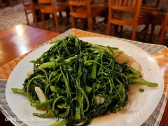 蒜泥空心菜-竹林小屋(库塔店)