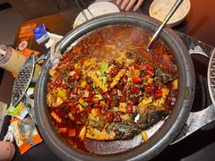 -探鱼·鲜青椒爽麻烤鱼(北京路天河城店)