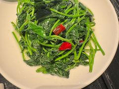 清炒红薯叶-金谷仓家庭料理(马泉营店)