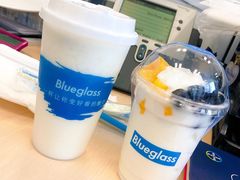 芒果鲜果酸奶-Blueglass酸奶(财富购物中心店)