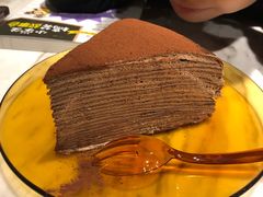 黑巧克力千层蛋糕-Awfully Chocolate(来福士广场店)