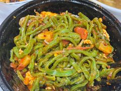 油泼面-手擀菠菜面(西康路店)